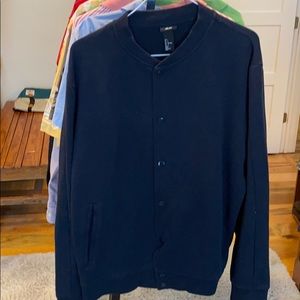 H&M button up pullover